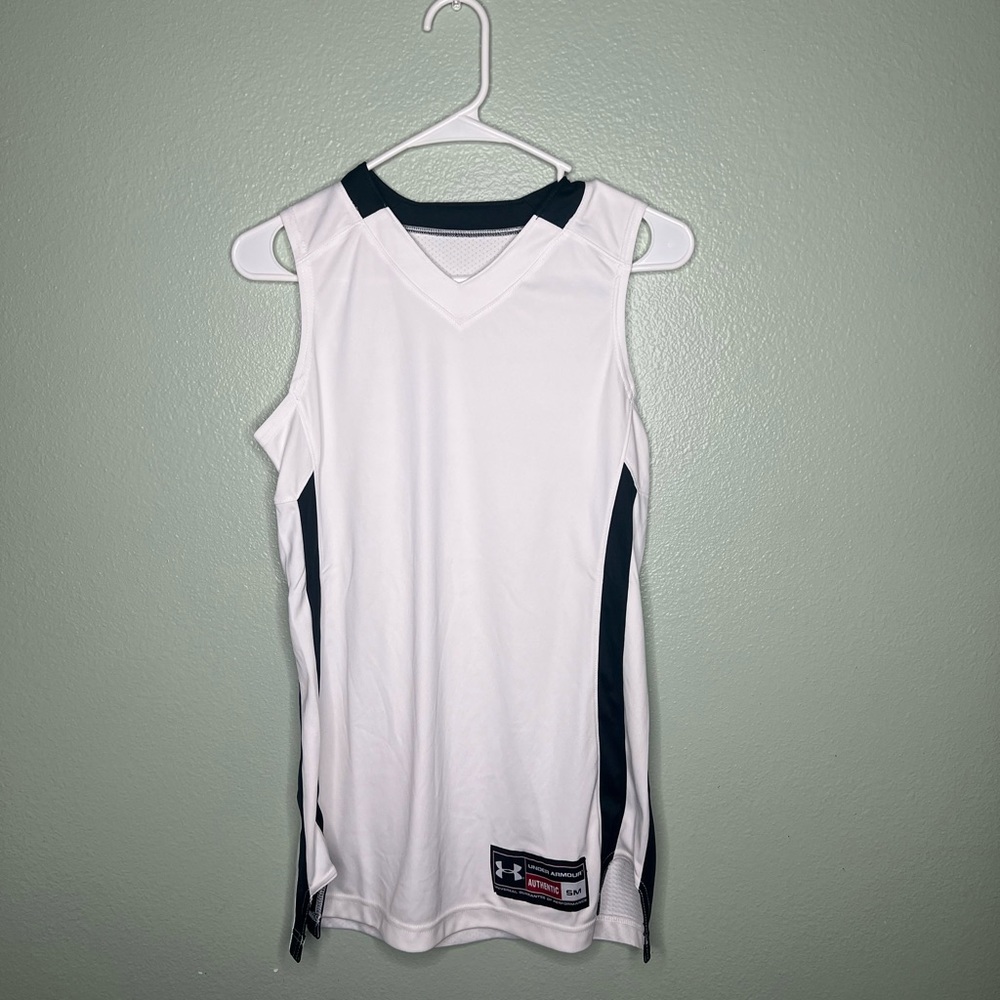 Under Armour white tank top Size SM